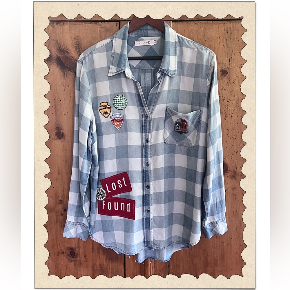 Upcycled Lost & Found Buttondown